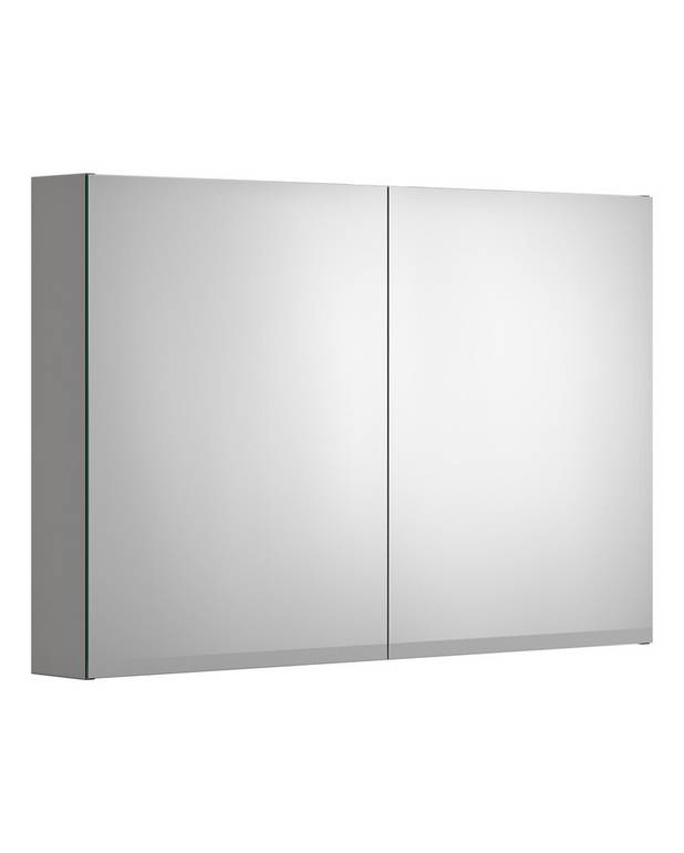 Peilikaappi Artic – 100 cm - Integroitu pistorasia kaapin sisällä
LED-valo kaapin pohjassa
Valmistettu kosteutta kestävistä materiaaleista kosteisiin tiloihin