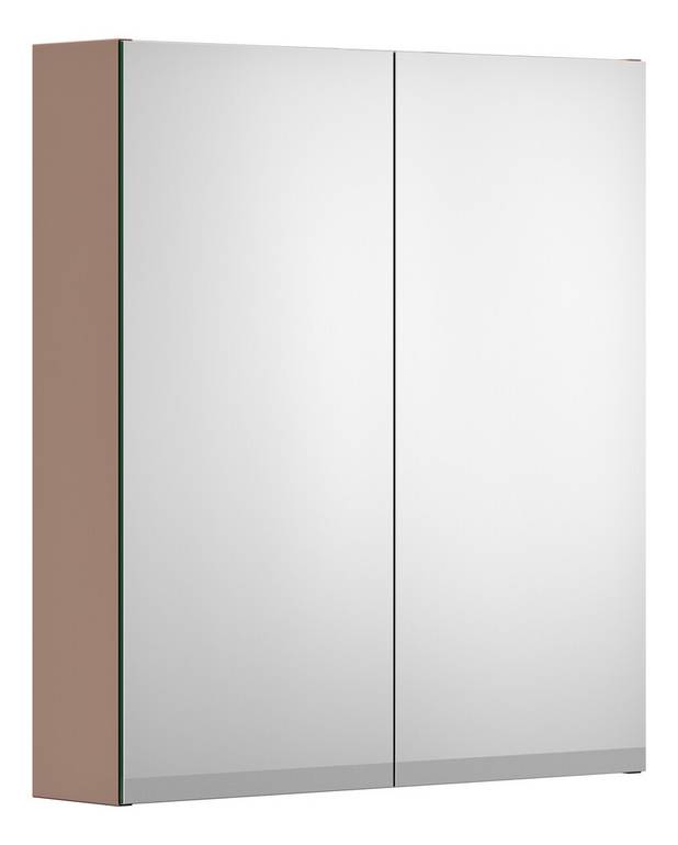 Spegelskåp Artic - 60 cm - Integrerat eluttag inuti skåpet
LED-belysning i underkant av skåpet
Tillverkat i badrumsklassade material, för fuktiga miljöer
