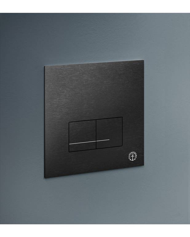 Flush button for fixture XS - wall control panel, rectangular - 