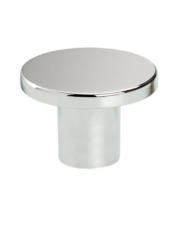 Knob for bathroom cabinet - K2 - Stylish knob
Polished chrome